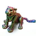 thumbnail image 6 of 3D Printed Tiger Statue, Flexible Joints, Home Office Decor, Autism/ADHD Toys, Festival Gift, Fidget Toy, 6 of 7