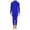 Blue, variant on Summer Clothes Elegant Kids Party Jumpsuit For Festivals Solid Color Piece /Temale Girl Romper For Occasions, Size M