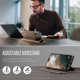 thumbnail image 5 of For iPhone 17 Pro Max Case CASEME 033 Series RFID Blocking Wallet Stand Calf Texture Leather Phone C, 5 of 5