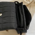 thumbnail image 1 of Bolsa de hombro a la moda con solapa, simples, tela Oxford, de mano para mujer (negro) Ehuebsd Para Estrenar, 1 of 9