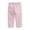 Pink, variant on Capris Solid Color Elastic Fabric Soft Stretch Mid Calf Casual Trousers Breathable Comfortable Outer Wear for Girls Summer Daily Look