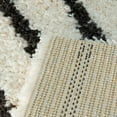 thumbnail image 2 of Balta Janus Contemporary Berber Shag Area Rug Black 5'3" x 7' 5' x 8', 2 of 5