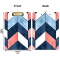 thumbnail image 5 of FORMRS Acrylic Clipboard with Low Profile Clip Standard A4 Letter Size, 12.5" x 9", Blue Geometric, 5 of 8