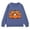 Navy, variant on Kids Halloween Crewneck Sweatshirt Boys Pumpkin Graphic Oversized Sweaters