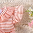 thumbnail image 4 of TOWED22 Newborn Baby Girl Summer Clothes Sleeveless Bubble Romper Jumpsuit Top Infant Clothing Cute Baby Girl Outfits Yellow,12-18 M, 4 of 5