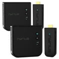 thumbnail image 1 of Nyrius ARIES Pro+ Wireless HDMI Video Transmitter & Receiver to Stream 1080p Video up to 165ft from Laptop, PC, Cable Box, Game Console, DSLR Camera to a TV, Projector - 2 Pack, 1 of 8