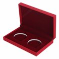 thumbnail image 1 of Commemorative Coins Box Wood/Plastic Collection Souvenir Metal Coin Box For Gift, 1 of 5