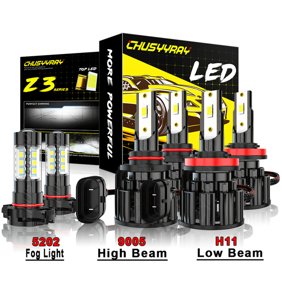 Fit for Subaru XV Crosstrek 2013-2014 9005+H11+H16 Combo Headlight High Low Fog Light Kit