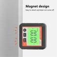 thumbnail image 3 of Digital Angle Gauge, High Accuracy Bevel Box Inclinometer ABS Compact  For, 3 of 8