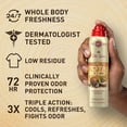 thumbnail image 4 of Old Spice GentleMan's Blend Total Body Deodorant for Men, Vanilla and Shea, Aluminum Free Spray, 3.5 oz, 4 of 11
