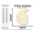 thumbnail image 2 of Unfinished Wood Spartan Mascot Shape | DIY Craft Cutout 16" / 1/4", 2 of 3