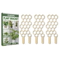 thumbnail image 3 of Titular De La Planta Soporte para plantas trepadoras de 3 uds. Poste de soporte fijo fácil de instalar para el crecimiento de las plantas Hugtrwg Para estrenar, 3 of 9