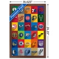 thumbnail image 3 of NBA League - Logos 24 Wall Poster, 14.725" x 22.375" Framed, 3 of 5