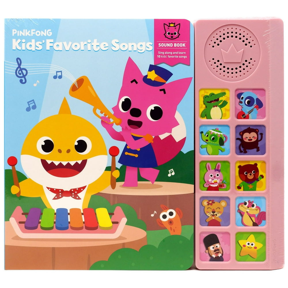 Pinkfong Kids' Favorite Songs Sound Book [Version 2] - Walmart.com