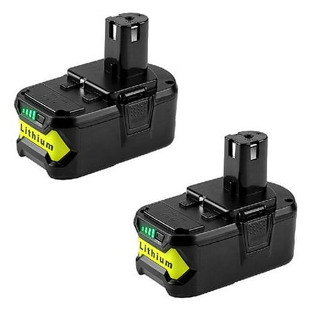 

4000mAh Replace for Ryobi One+ 18V Battery P102 P104 P105 130429001 2Pack