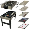 thumbnail image 3 of Sunnydaze 10-in-1 Multi-Game Table, Classic Wood Stain, 3 of 11
