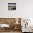 thumbnail image 3 of Stupell Industries Contemporary Muted Blue Landscape with Clouds Black Framed Giclee Art, 14 x 11, by Silvia Vassileva, 3 of 8