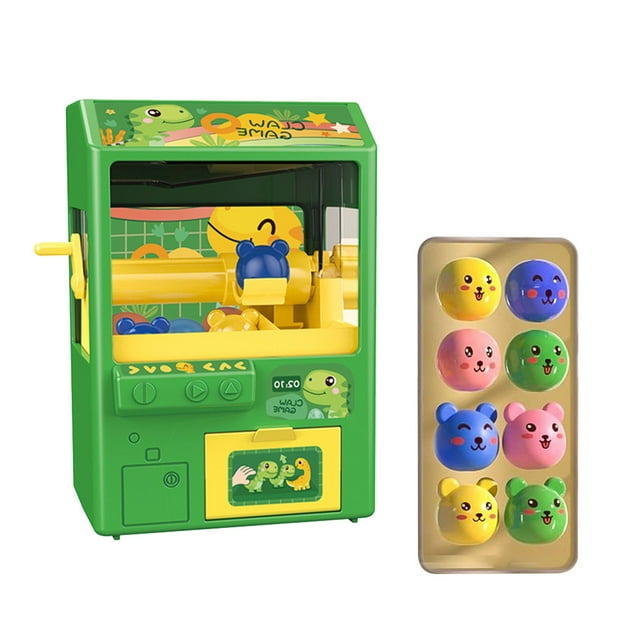 Chok Mini Machine à Griffes pour Enfants/jeu d'Arcade Électronique Jouet d'Intérieur pour Petites Affaires Petites Amusantes Choses Cool/machine Distributrice Jouet Excellent Cadeau d'Anniversaire pour 6 7 8 9 Ans