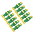 thumbnail image 1 of Mango de Lima de Goma Uxcell 10-Pack, Mangos Rectangulares de 4.53"/0.43" para Lima Ergonómica para Lima de 14" [Verde Amarillo], 1 of 6