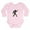 Petal Pink, variant on CafePress - PEACE UP Body Suit - Long Sleeve Cotton Baby Bodysuit