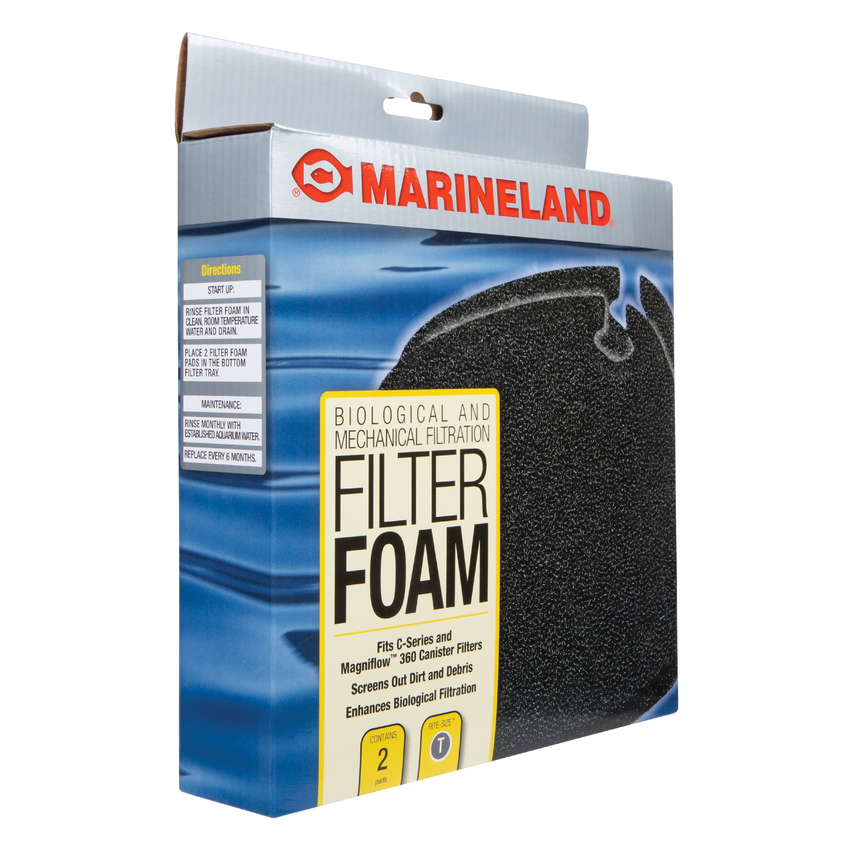 Buy Marineland Filter Foam 2 Count Supports Biological And Mechanical functional-earthing-conductor-fe-definition-example-color-and