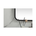 thumbnail image 6 of Soft corner metal square mirror 48x48 inch in Black, 6 of 9