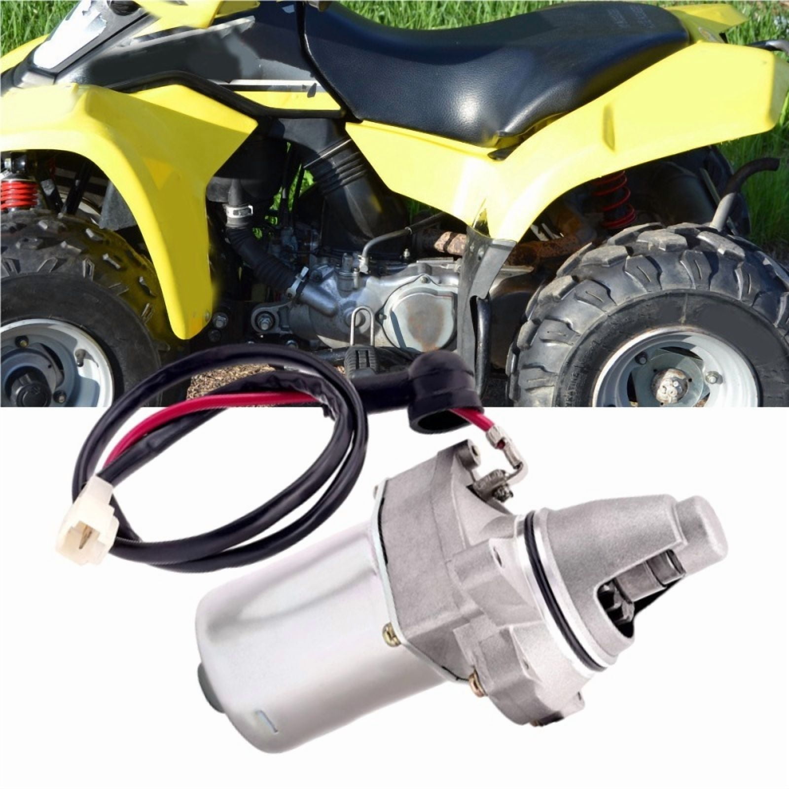 21163-S003 31100-40B01 Motorcycle Starter Motor For Kawasaki ATV KSF80 KFX 80 2003-2006 For Suzuki ATV LT80 QuadSport