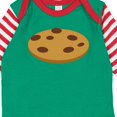 thumbnail image 4 of Inktastic Chocolate Chip Cookie Boys or Girls Long Sleeve Baby Bodysuit, 4 of 5