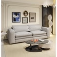 thumbnail image 6 of Miekor Furniture 93" King Size Sleeper Sofa Bed, Pull Out Sofa Bed, 3 in 1 Convertible Sleeper Sofa, Chaise Lounge,3 Seat Teddy Couch with 2 Lumbar Pillows for Living Room,Office No.9919, 6 of 8
