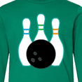 thumbnail image 4 of Inktastic Bowling Team Bowler Long Sleeve Youth T-Shirt, 4 of 5