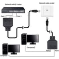 thumbnail image 2 of Extensión de cable de red - negro, 2 of 5