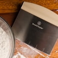 thumbnail image 3 of Brod & Taylor Bench Knife and Dough Scraper  in Stainless Steel With an Ergonomic Silicone Handle, 3 of 4