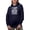 Navy Blue, variant on 7 Years of Being Awesome - Months, Days, Hours, Minutes, Seconds, Navy Blue Hooded Sweatshirt or Hoodie, 3XL