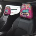 thumbnail image 2 of JOJO Siwa Funda Protectora Universal para Reposacabezas de Coche, Funda Elástica para Reposacabezas de Asiento de Auto, Funda de Tela Antipolvo, Accesorios de Interior 2 Piezas, 2 of 6