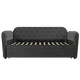 thumbnail image 6 of Novogratz Tallulah Tufted Daybed and Trundle, Grey Velvet, 6 of 16