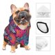 thumbnail image 3 of Fotbe Tropical Leaves Sudadera con Estampado para Perros Pequeños – Suéter con Capucha para Mascotas, Tela Suave de Forro Polar con Bolsillo-XX-Large, 3 of 7