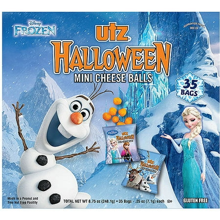 Utz Halloween Mini Cheese Balls, 0.25 Oz., 35 Count