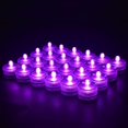 thumbnail image 5 of 24 luces LED sumergibles redondas impermeables de color rosa para el hogar, bodas, fiestas, jarrones, festivales, decoración del día de San Valentín, 5 of 5