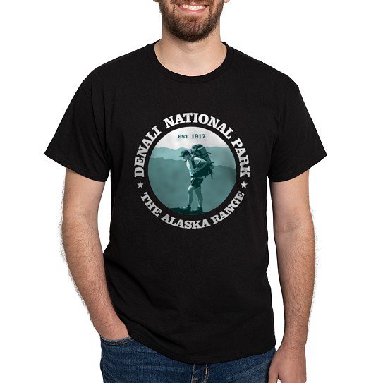 CafePress - Denali National Park T Shirt - Men's Classic Cotton T-Shirts