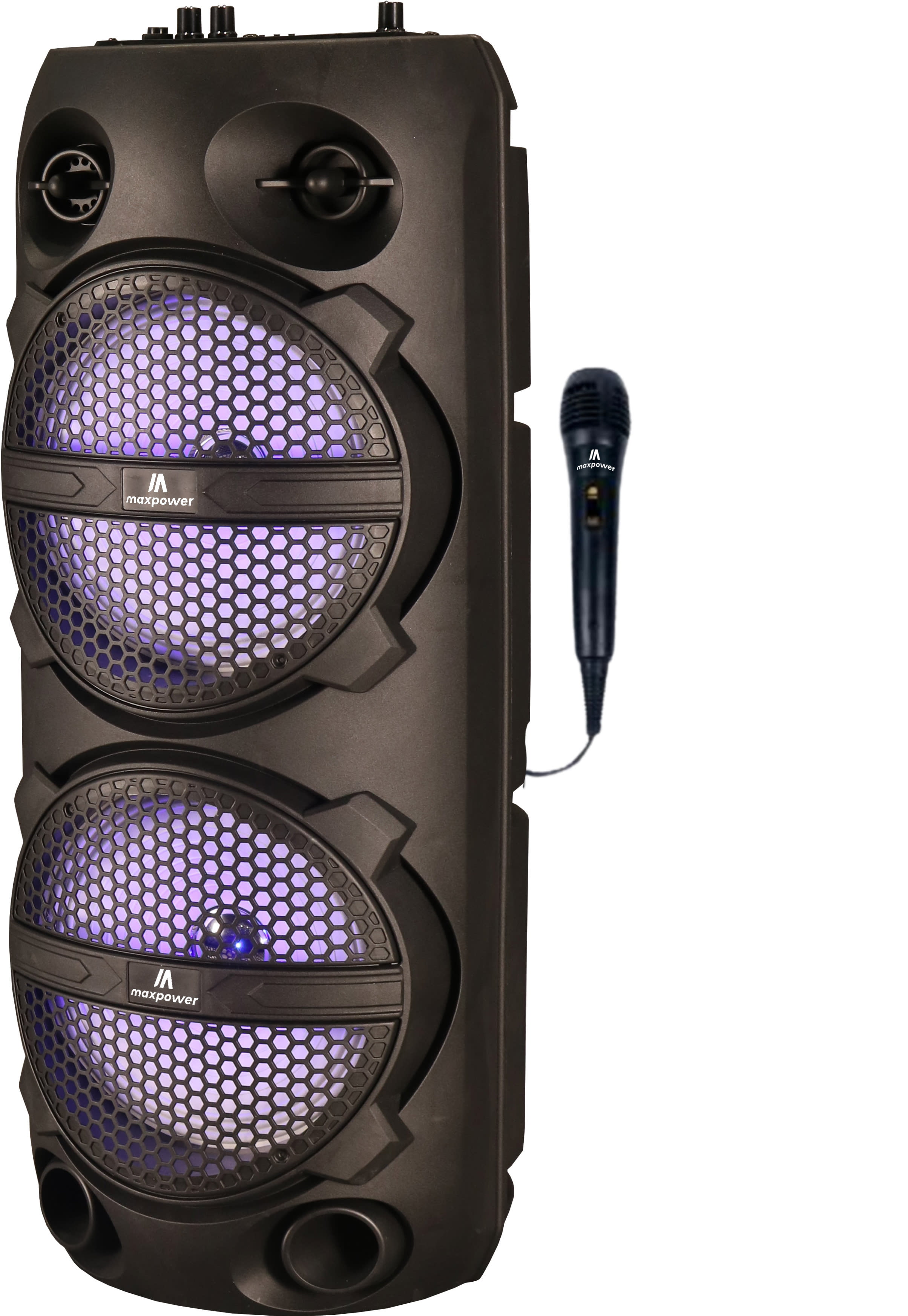 Sostener Explosivos Inolvidable Max Power PA Speaker – MPD816 Indoor & Outdoor Bluetooth Speaker - Portable  Speaker System with Microphone & Remote Control - Walmart.com
