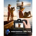thumbnail image 2 of NBD Digital Camera 8K Ultra HD 64MP All-in-One Vlogging Camera with Wide Angle Lens, Digital Zoom 16x and 3" Screen, 2 of 10