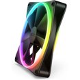 thumbnail image 6 of NZXT F140 140mm RGB DUO Fan, Matte Black, 2-Pack, 6 of 9