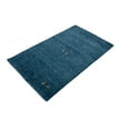 thumbnail image 4 of Magic Rugs Steel Blue Pictorial Gabbeh Modern Rug, 3' x 5', 4 of 10