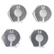 thumbnail image 3 of Buje hexagonal y adaptadores de rueda RC 12mm piezas de actualización ruedas hexagonales acoplador base 5.0 de espesor para hsp rc parts plata Plata Magideal Buje hexagonal y adaptadores de rueda RC, 3 of 6