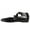 Black, variant on CHICVOMEY Flats for Women Ballet Flats with Elastic Ankle Straps Dress Shoes for Women Ballet Flats Mary Jane Flats