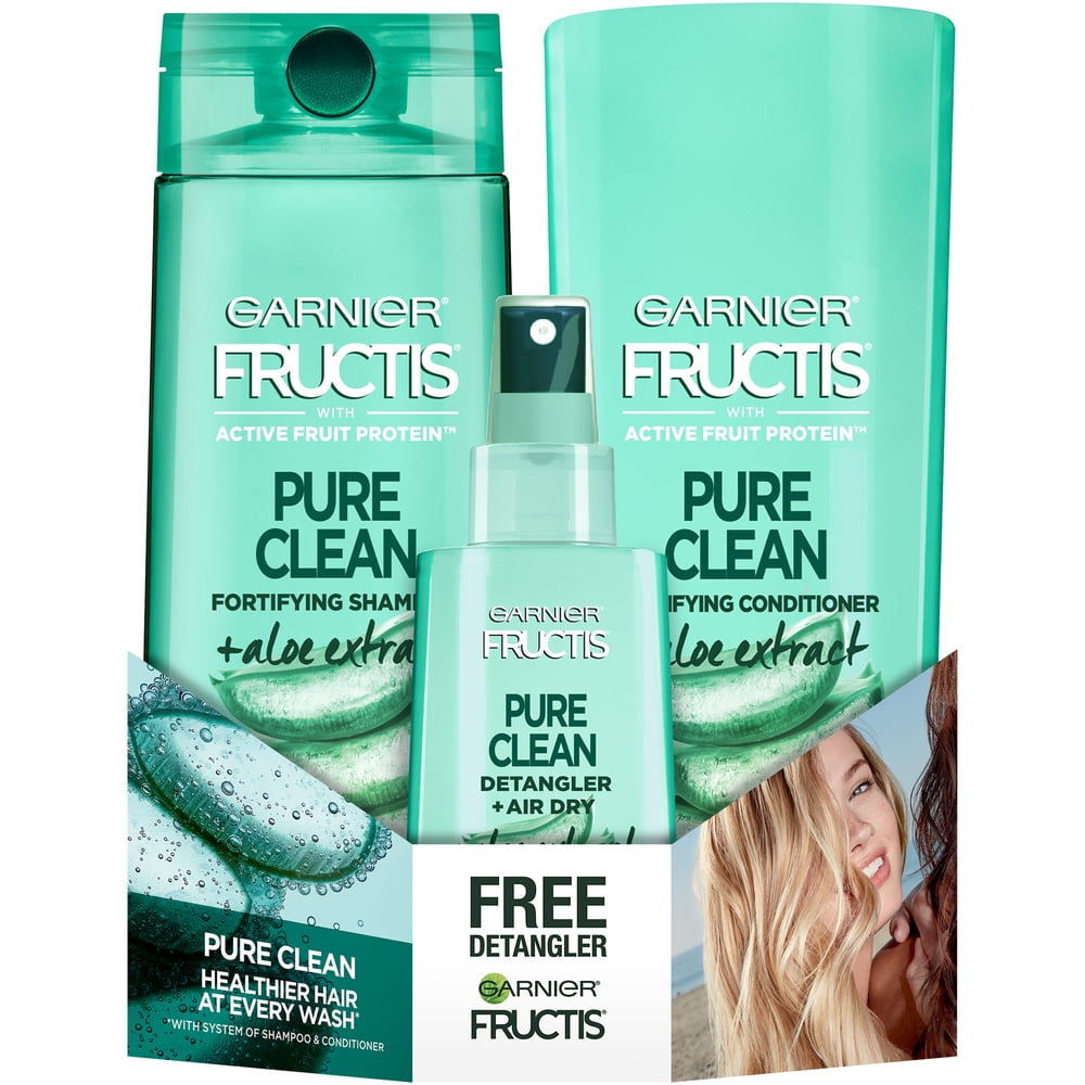 Garnier Fructis Pure Clean Shampoo And Conditioner