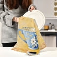 thumbnail image 6 of Kitchen Towel 28x18 Inches x1，Plate Towel, Decorative Towel, Napkin, Tea Towel Tea Towels For Kitchen Dish Cloths & Dish Towels Blue Cup, 6 of 7
