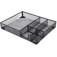 thumbnail image 1 of USHOBE Organizador De Escritorio Negro Metálico Con Cesta De Malla Para Documentos Y Revistas, 1 of 7