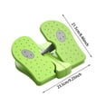 thumbnail image 3 of Portable Under Desk Stepper with Ergonomic Pedals and 100N Resistance for Seated Exercise Hot Pink, 3 of 6