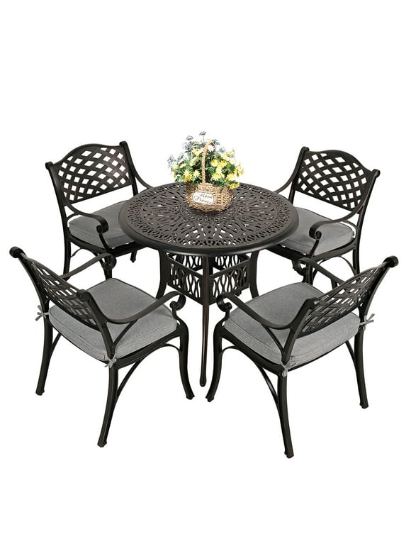 5 Piece Patio Dining Set in Patio Dining Sets